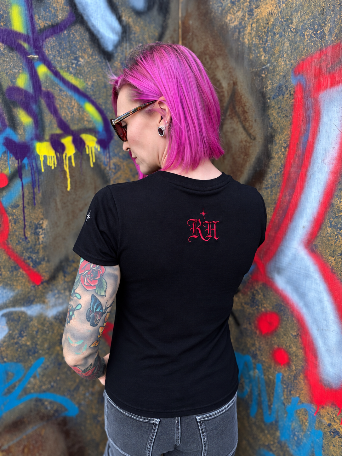 Embroidered T-Shirt - Feral